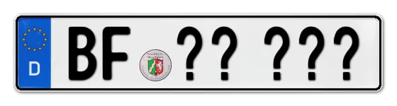 Wunschkennzeichen Burgsteinfurt reservieren