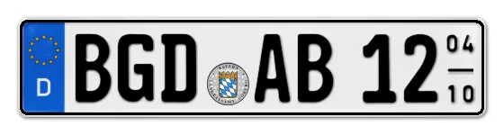 Saisonkennzeichen BGD für BerchtesGaDen online bestellen