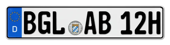 H-Kennzeichen BGL online bestellen