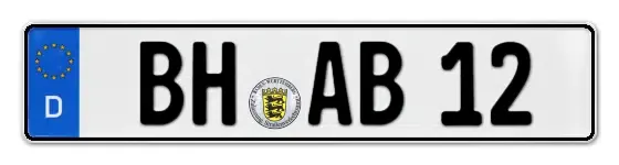 Autokennzeichen BüHl