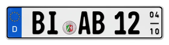 Saisonkennzeichen BI für BIelefeld online bestellen