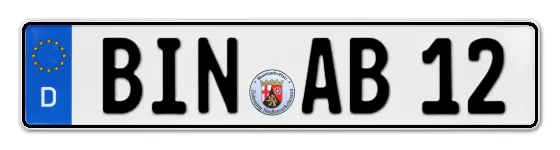 Autokennzeichen BINgen Autokennzeichen BINgen