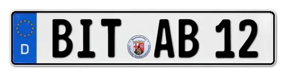 Autokennzeichen BITburg