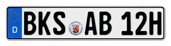 H-Kennzeichen BKS online bestellen