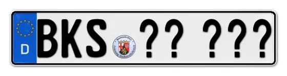 Wunschkennzeichen Bernkastel reservieren