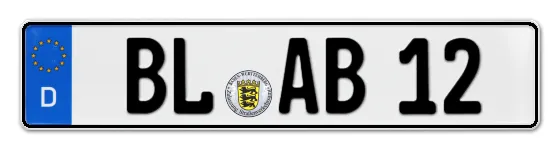Autokennzeichen BaLingen