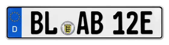 E-Kennzeichen BaLingen online bestellen