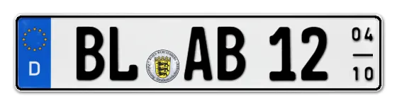 Saisonkennzeichen BL für BaLingen online bestellen