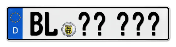 Wunschkennzeichen Balingen reservieren