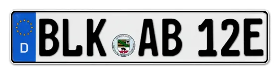 E-Kennzeichen BurgenLandKreis online bestellen