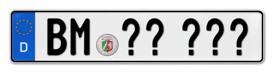 WunschKennzeichen Bergheim Wunschkennzeichen Bergheim reservieren