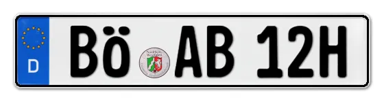 H-Kennzeichen BÖ online bestellen