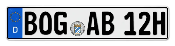 H-Kennzeichen BOG online bestellen
