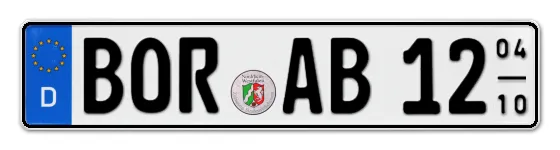 Saisonkennzeichen BOR für BORken online bestellen