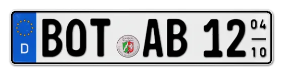 Saisonkennzeichen BOT für BOTtrop online bestellen