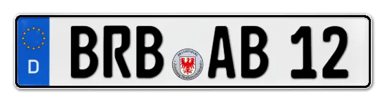 Autokennzeichen BRandenBurg