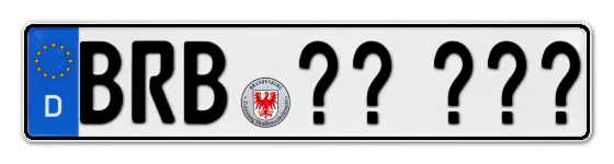 Wunschkennzeichen Brandenburg reservieren
