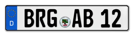 Autokennzeichen BuRG