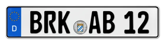 Autokennzeichen BRücKenau Autokennzeichen BRücKenau