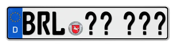 Wunschkennzeichen Braunlage reservieren