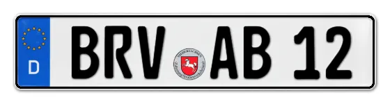 Autokennzeichen BRemerVörde