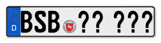 Wunschkennzeichen Bersenbrück reservieren