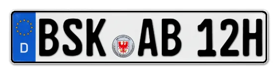 H-Kennzeichen BSK online bestellen