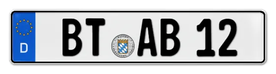 Autokennzeichen BayreuTh