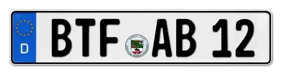 Autokennzeichen BitTerFeld