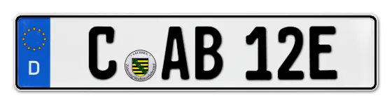 E-Kennzeichen Chemnitz online bestellen