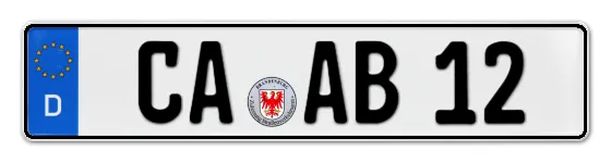 Autokennzeichen CAlau Autokennzeichen CAlau