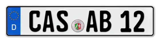 Autokennzeichen CAStrop