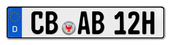 H-Kennzeichen CB online bestellen