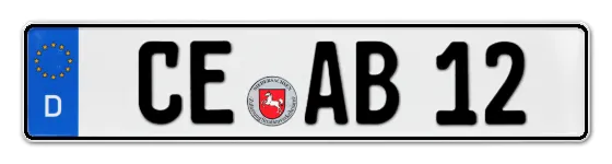 Autokennzeichen CElle
