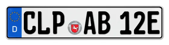 E-Kennzeichen CLopPenburg online bestellen