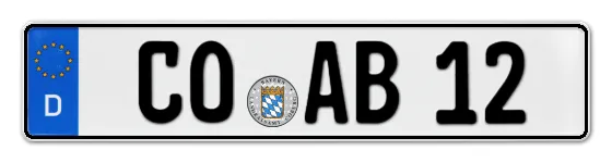 Kennzeichen COburg bestellen