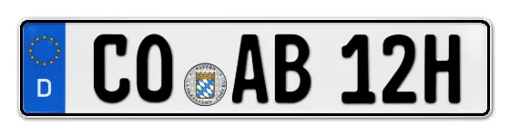 H-Kennzeichen CO als Wunschkennzeichen online bestellen