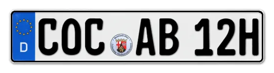 H-Kennzeichen COC online bestellen