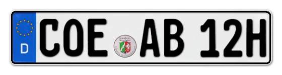 H-Kennzeichen COE online bestellen
