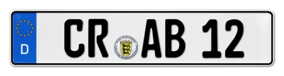 Kennzeichen CRailsheim bestellen
