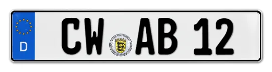 Autokennzeichen CalW Autokennzeichen CalW