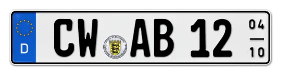 Saisonkennzeichen CalW Saisonkennzeichen CW für CalW online bestellen