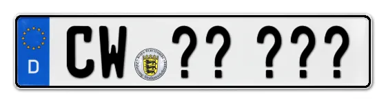 WunschKennzeichen Calw Wunschkennzeichen Calw reservieren