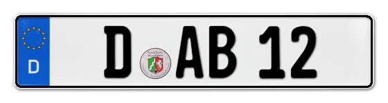 Autokennzeichen Düsseldorf Autokennzeichen Düsseldorf