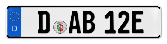 E-Kennzeichen Düsseldorf online bestellen