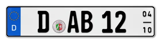 Saisonkennzeichen Düsseldorf Saisonkennzeichen D für Düsseldorf online bestellen