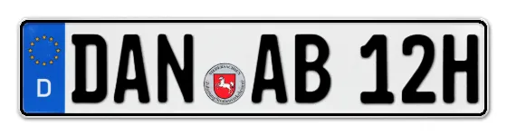 H-Kennzeichen DAN als Wunschkennzeichen online bestellen