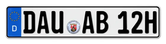 H-Kennzeichen DAU als Wunschkennzeichen online bestellen