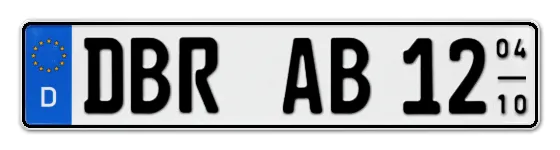 Saisonkennzeichen DBR für DoBeRan online bestellen