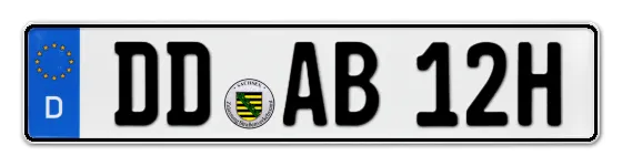 H-Kennzeichen DD online bestellen